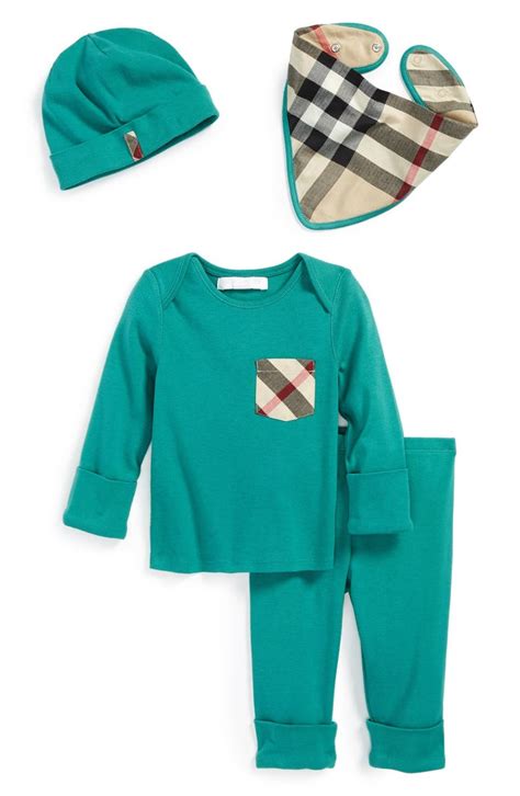 burberry infant gift set|burberry newborn baby set.